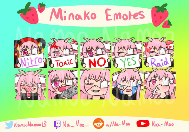 Minako Emotes 1